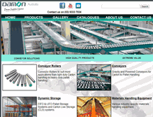 Tablet Screenshot of damon-group.com.au